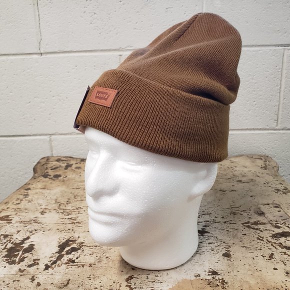 LEVI’S ~ Knit Cap ~ Tan - Picture 2 of 5